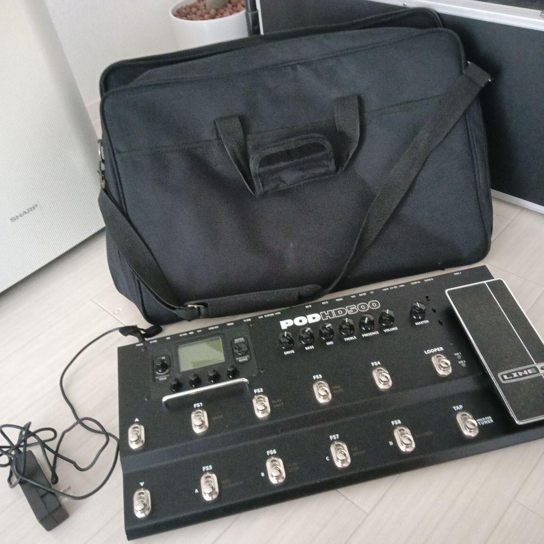 Line6 PODHD500 マルチエフェクター バンド ギター ベース 軽音 マルチエフェクターLINE6 POD HD500/ HD500Xレビュー！サウンドと機能