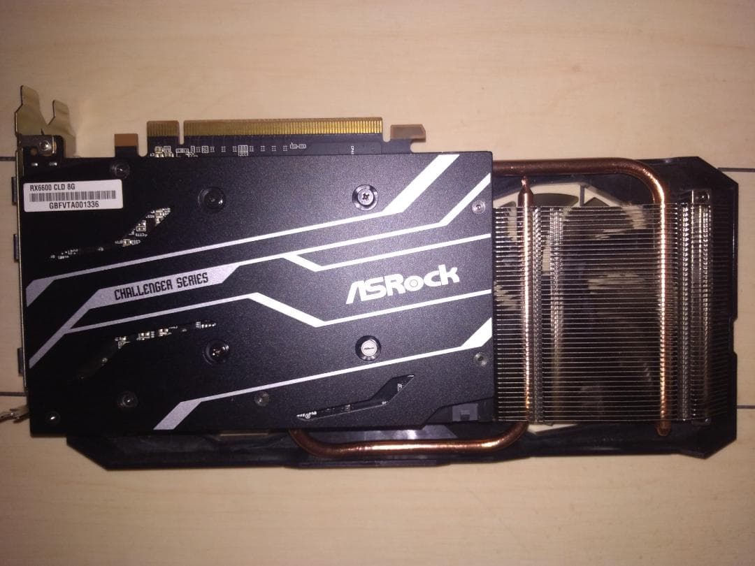 グラフィックボード・グラボ・ビデオカード ASRock RADEON RX6600 CHALLENGER 8GB