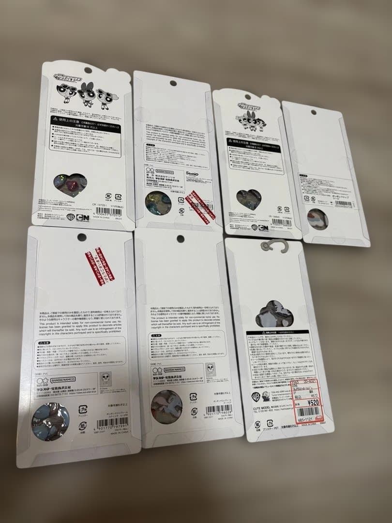 ボンボンドロップシール ディズニー うるちゅる パワパフ和柄