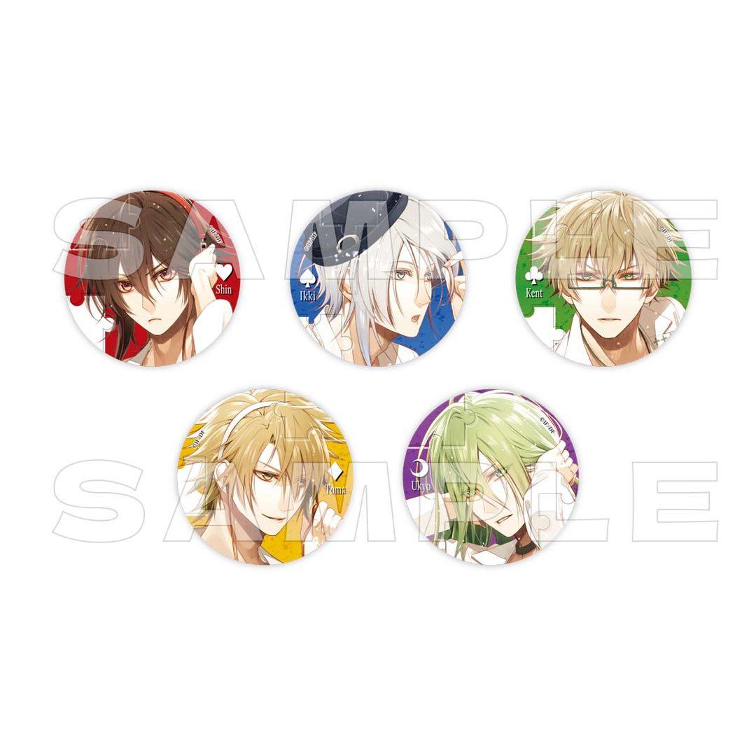 アムネシア 缶バッジ 未開封 オトメイト バレンタイン AMNESIA