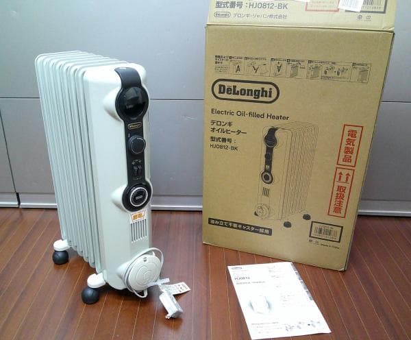 新品同様●デロンギ オイルヒーター HJ0812 Amazon | De'Longhi (デロンギ) オイルヒーター HJ0812 電気ヒーター
