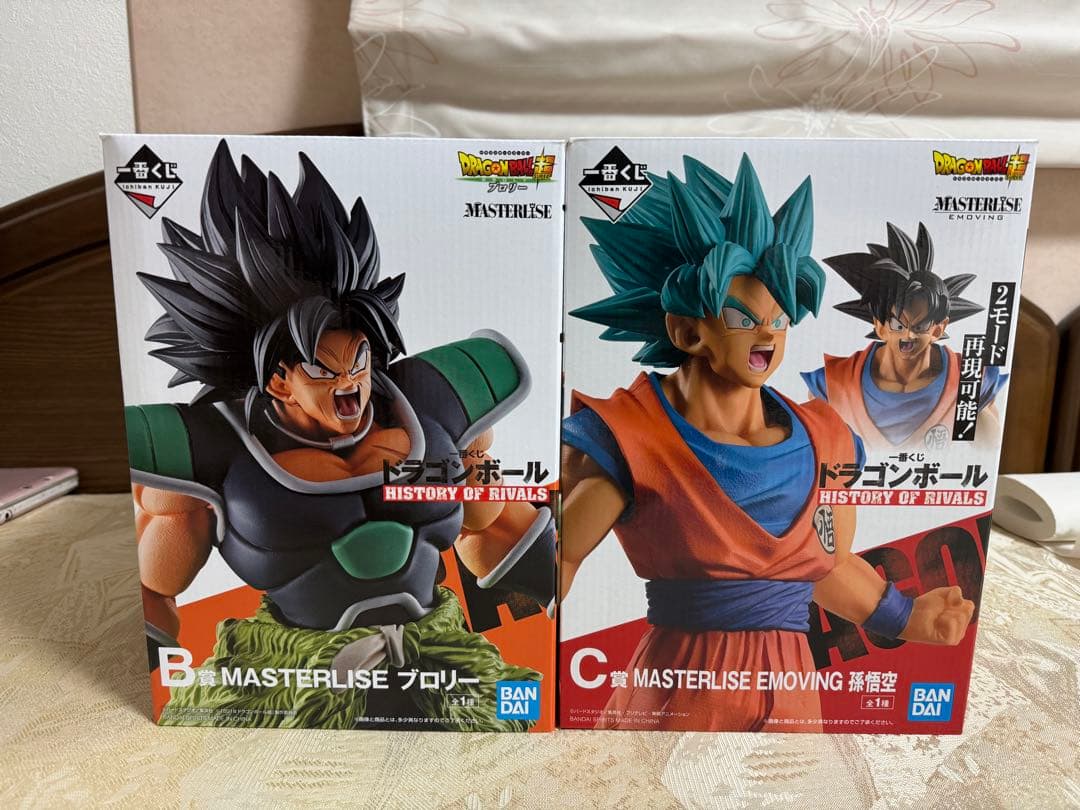 一番くじ ドラゴンボール HISTORY OF RIVALS ブロリー&孫悟空 - メルカリ