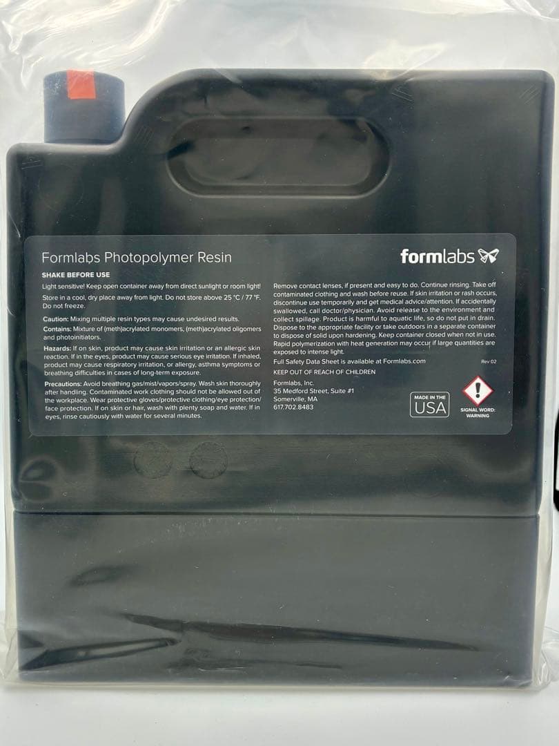 値下げ！！【formlabs】レジンカートリッジ リジットレジンカートリッジ - Rigid Resin｜YOKOITO Formlabs Shop