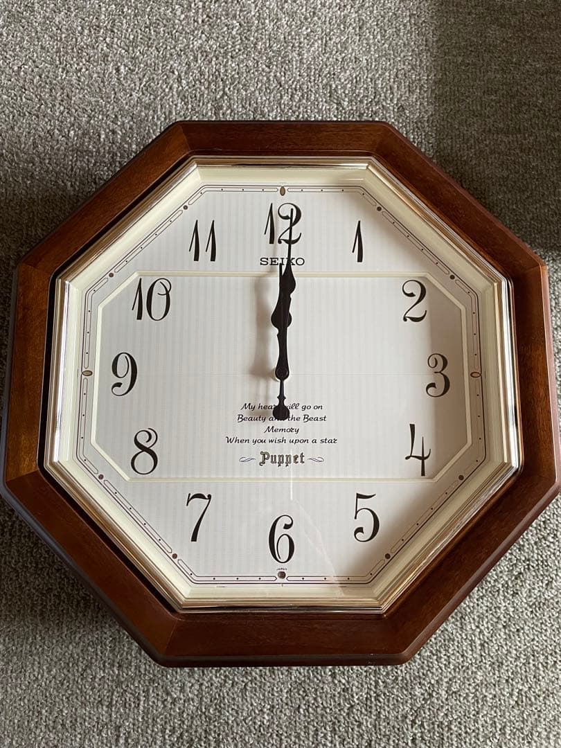SEIKOからくり掛け時計Puppetジャンク品 - メルカリ