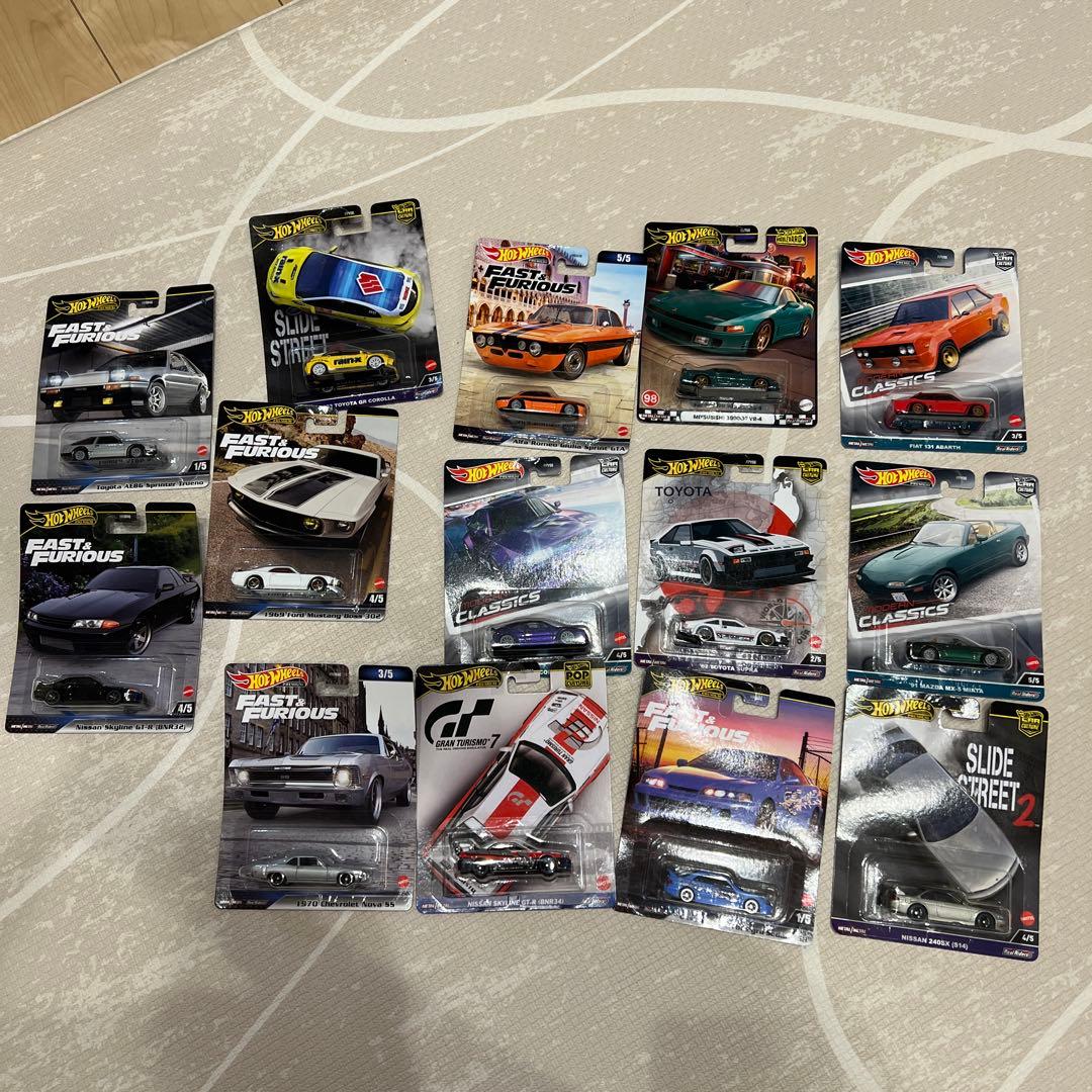 新品　ホットウィール　セット売り　ワイルドスピード　ワイスピ　ブルーバード　など ホットウィール プレミアム ワイルド・スピード TOKYO DRIFT