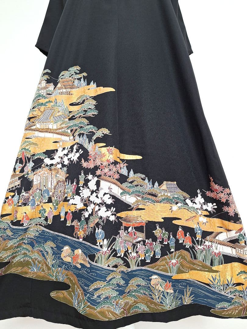 着物リメイクワンピース3722 - メルカリ