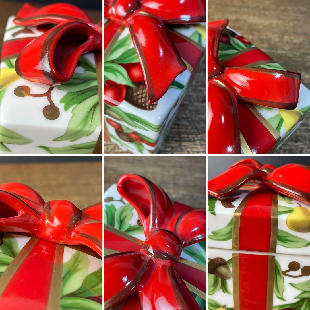 美品 Tiffany&Co. ティファニー ホリデー 陶器製 小物入れ E-5 - メルカリ