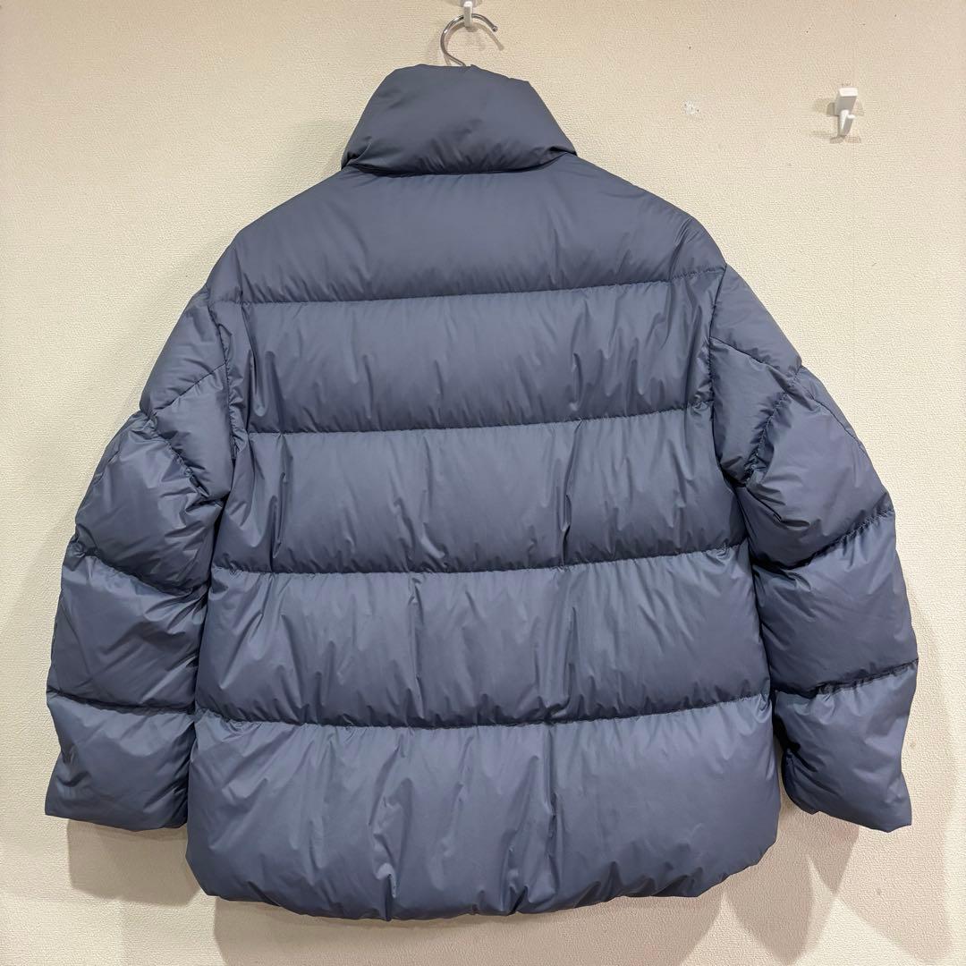 値下げ‼️】ユニクロ パウダーソフトダウンジャケット ブルー - メルカリ
