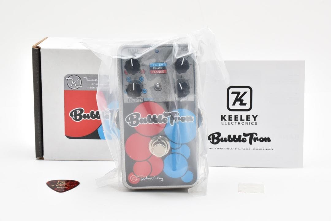 新品 未使用 Keeley Electronics Bubble Tron Bubble_Tron_Filter_Flanger_Pha