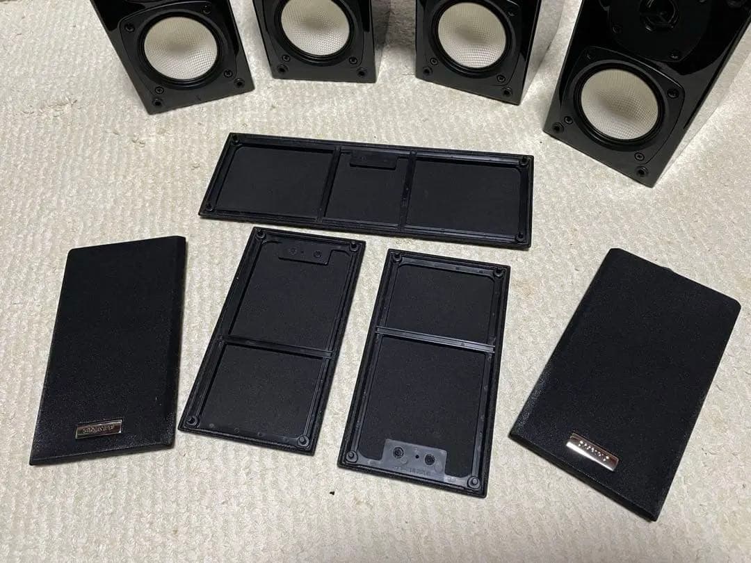 ケーブル27M付き】ONKYOスピーカー5個 ST-V20HD/D-108C