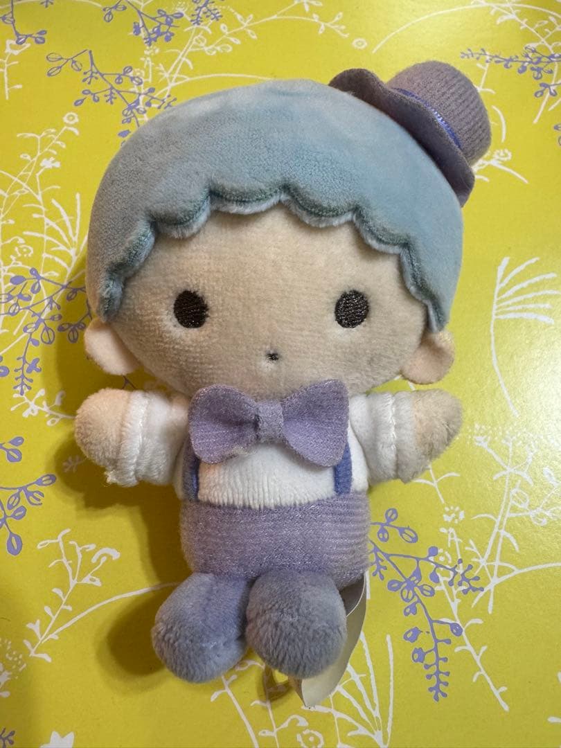 キキララのキキのぬいぐるみ　キーホルダー サンリオ キキララ 50th キキ マスコット コレクション ぬいぐるみ