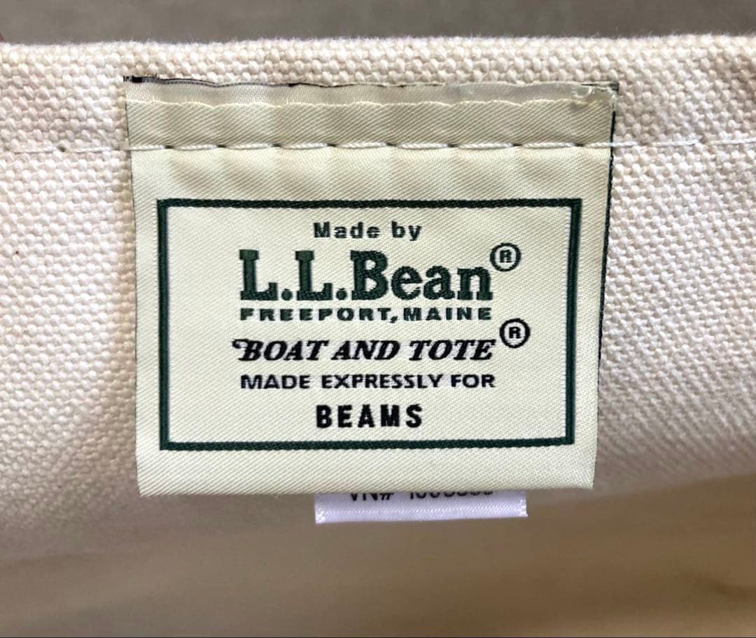 BEAMS PLUS L.L.Bean トート M ホワイト 白 ビームスプラス