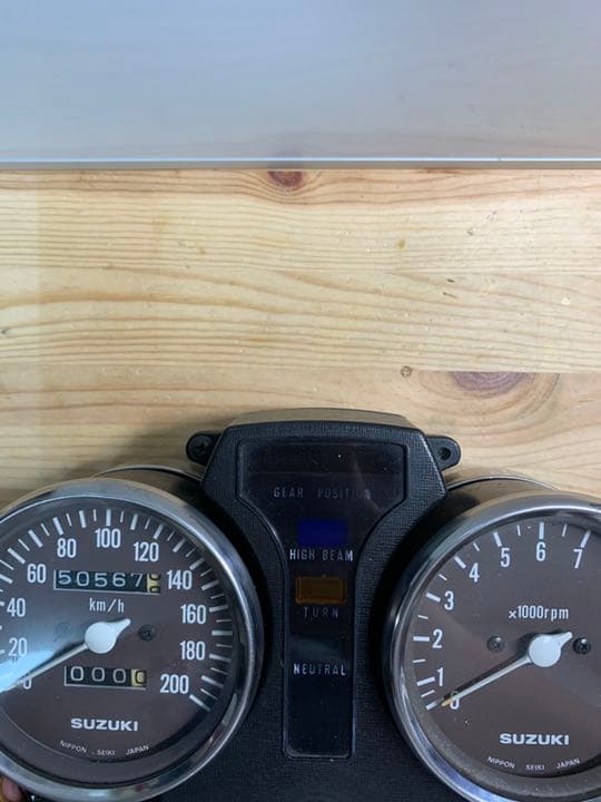 GSX450E ゴキ純正スピードメーター