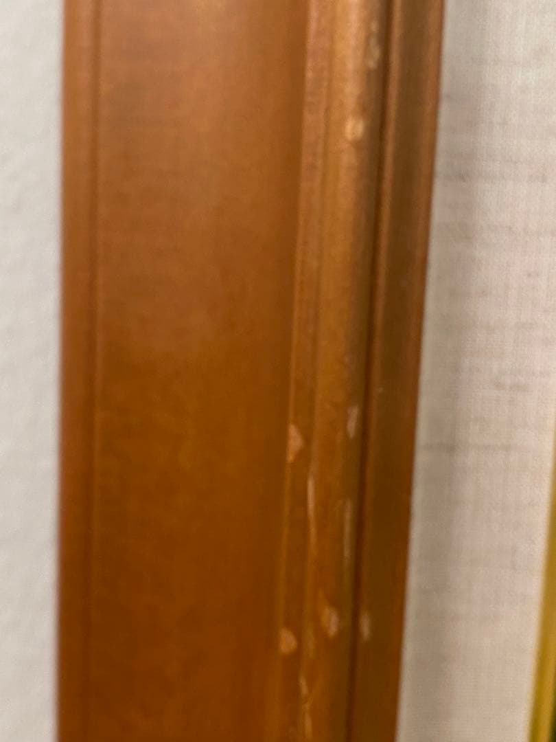 油絵花井善道『 錦秋十和田湖 』共シール画F6号