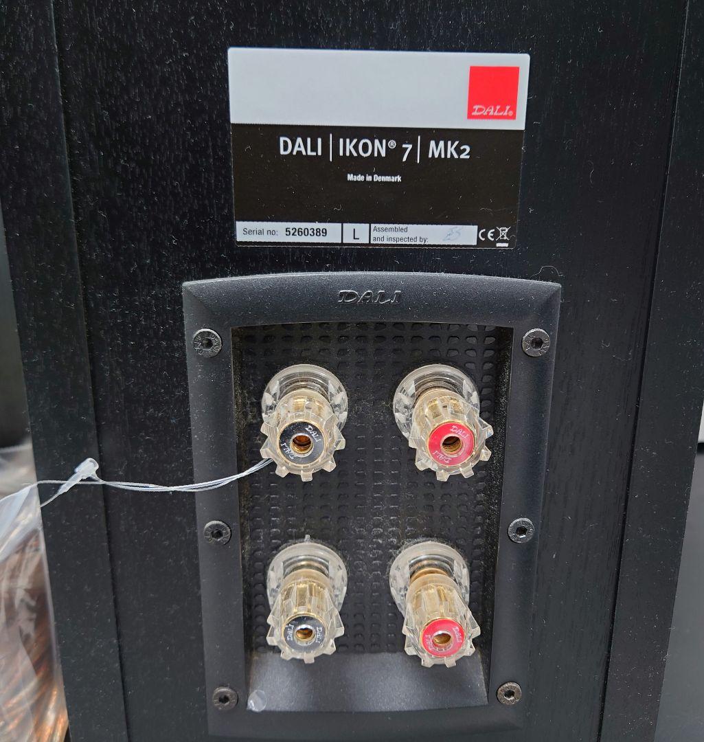 取説・ケーブル付】DALI IKON7 MK2 BKトールボーイスピーカー - メルカリ