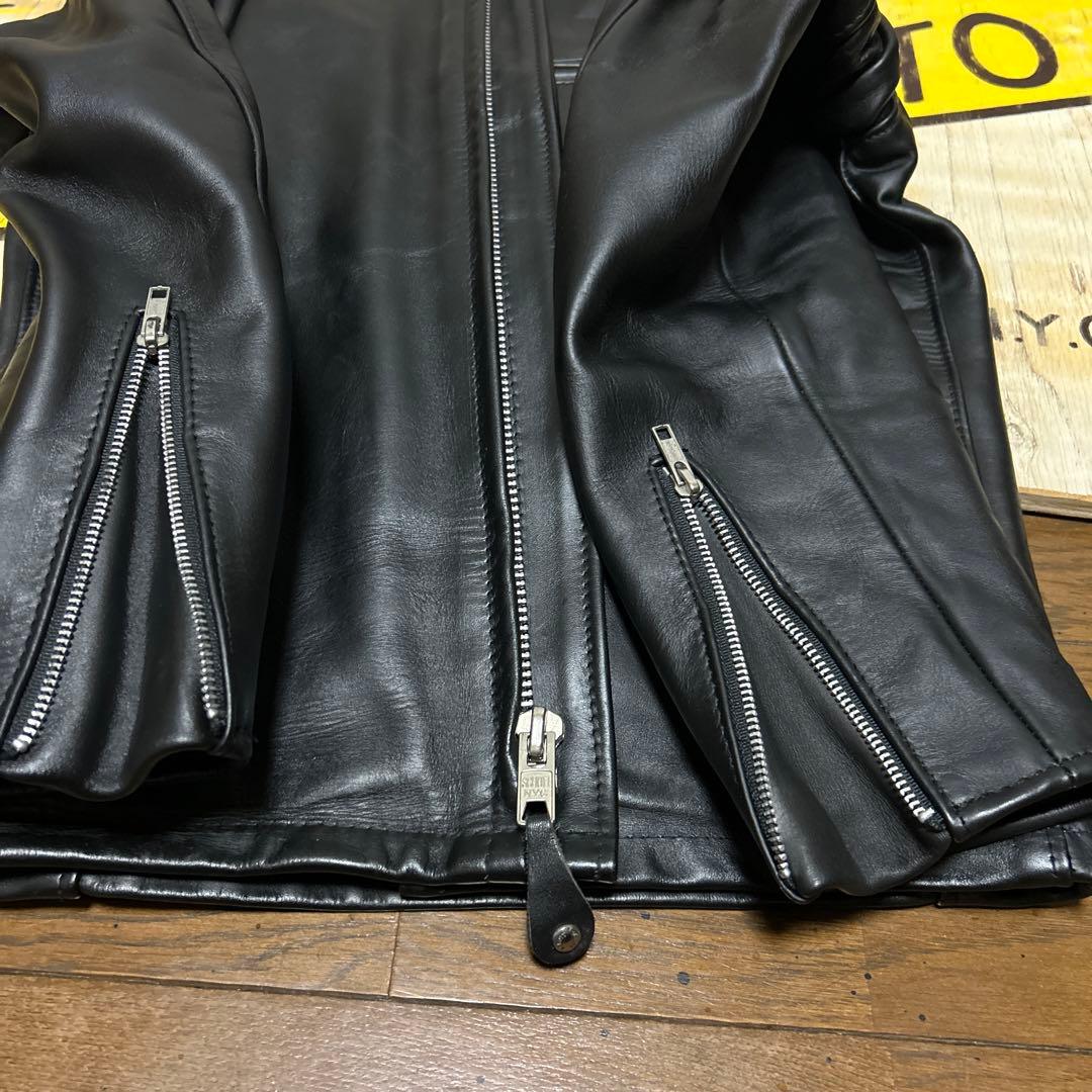 超美品‼️新型schott641 34インチシングルライダース インナーボア付