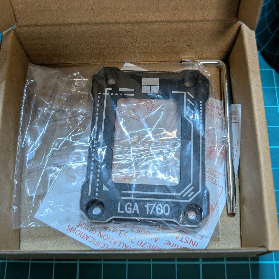 Intel Core i5 13400f + LGA1700 反り防止ブラケット