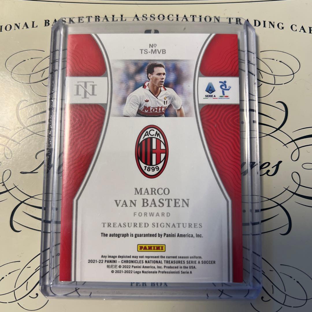 マルコ ファンバステン Panini Chronices 直筆サイン - メルカリ