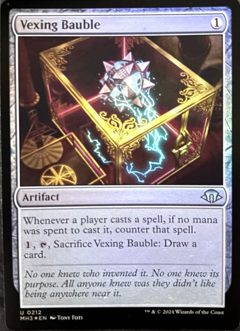 MTG MH3 foil 苛立たしいガラクタ 英語 - メルカリ