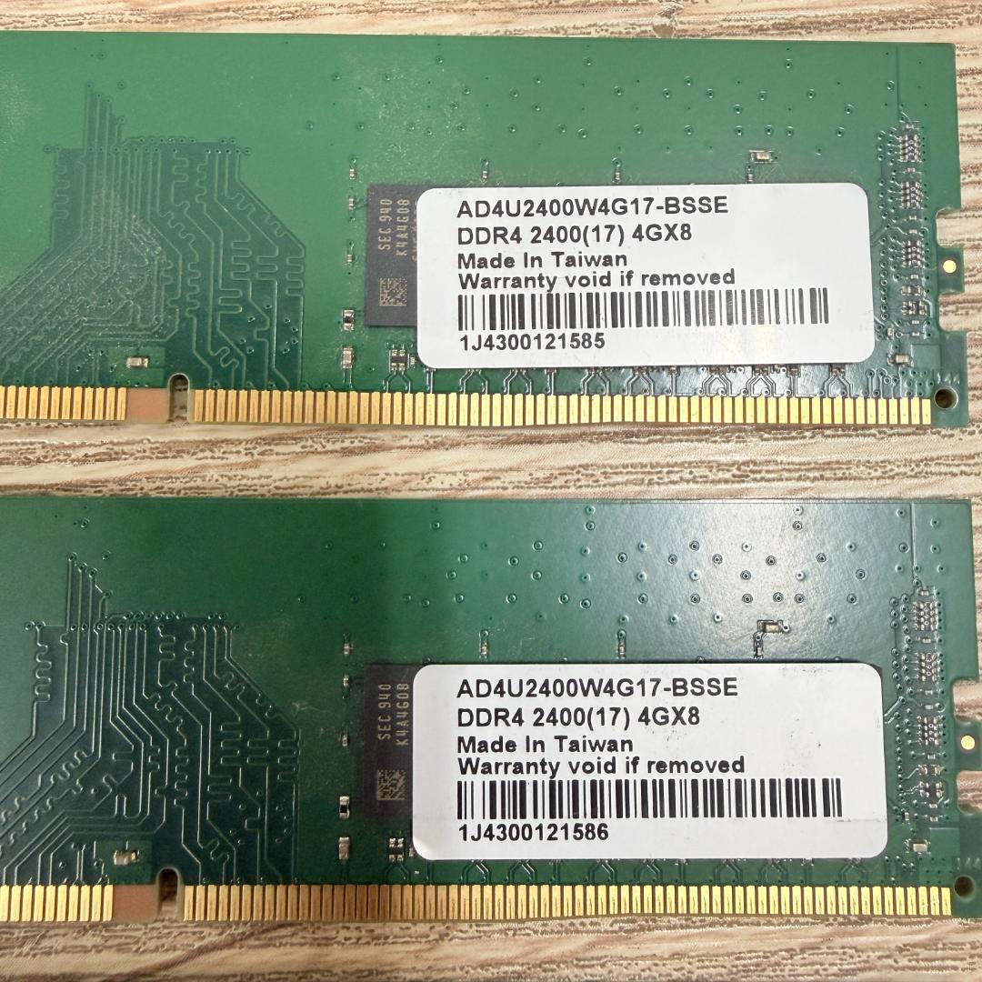 【BUFFALO】 DDR4-2400 4GB メモリ10枚セット計40GB