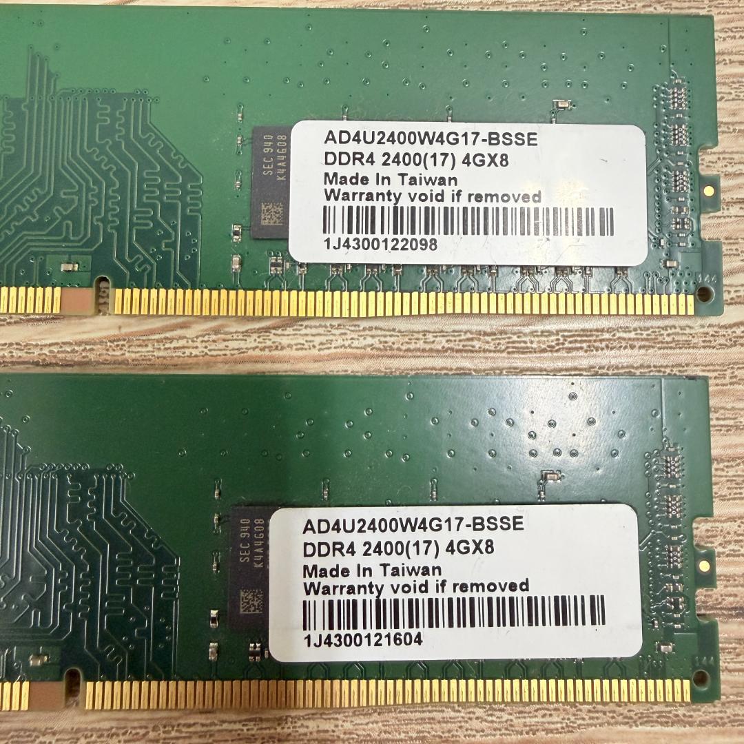 【BUFFALO】 DDR4-2400 4GB メモリ10枚セット計40GB