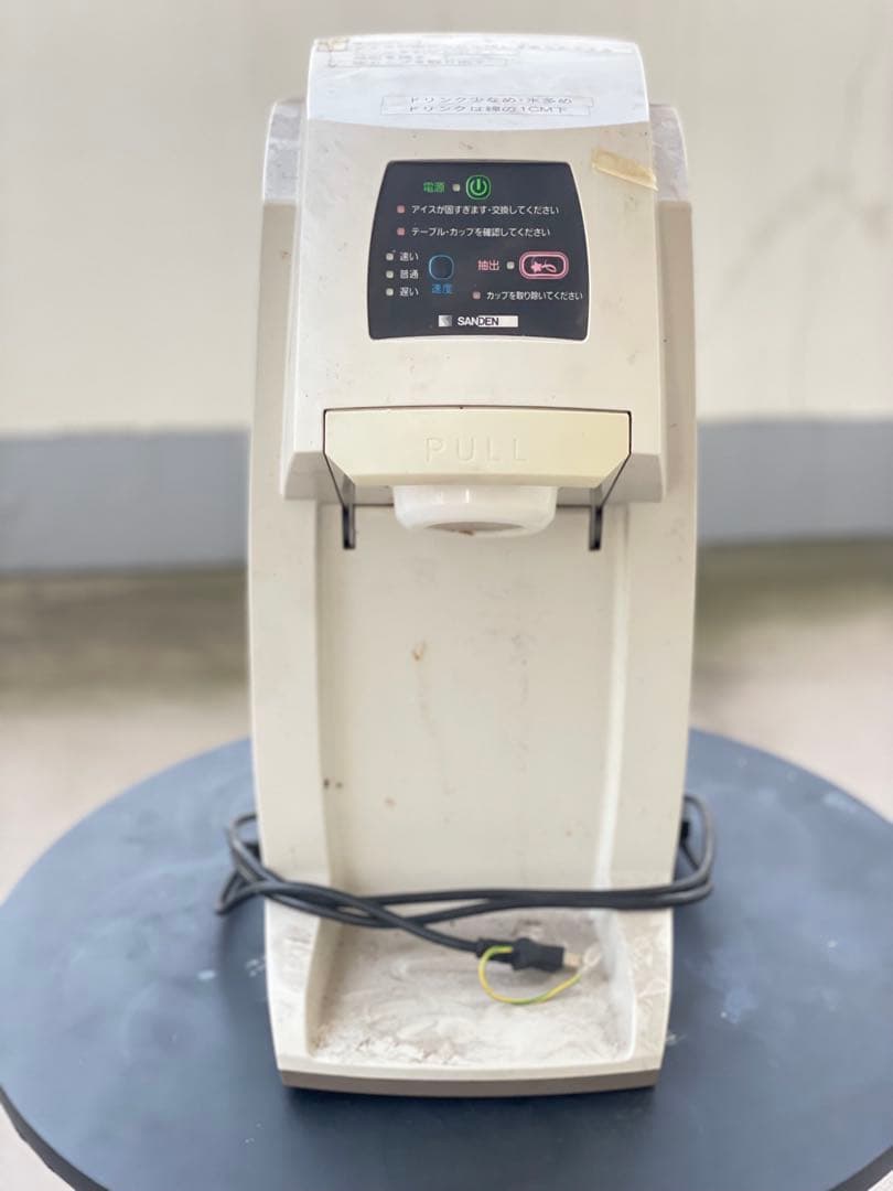 米*隆様 SANDEN ソフトクリームマシン CIM-10A One Shot K♢1156 SANDEN ソフト・アイスクリームマシン CIM-10A K♢1156 SANDEN