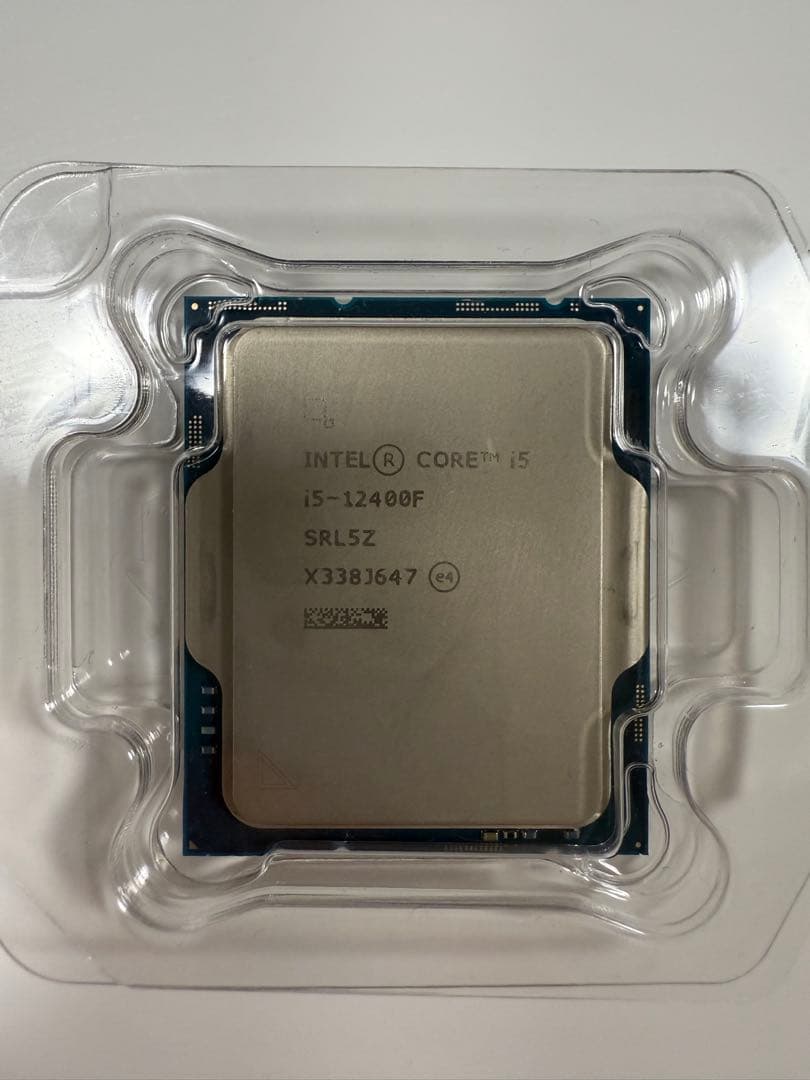 【動作品】Intel Core i5-12400F 12世代 CPU 付属品有