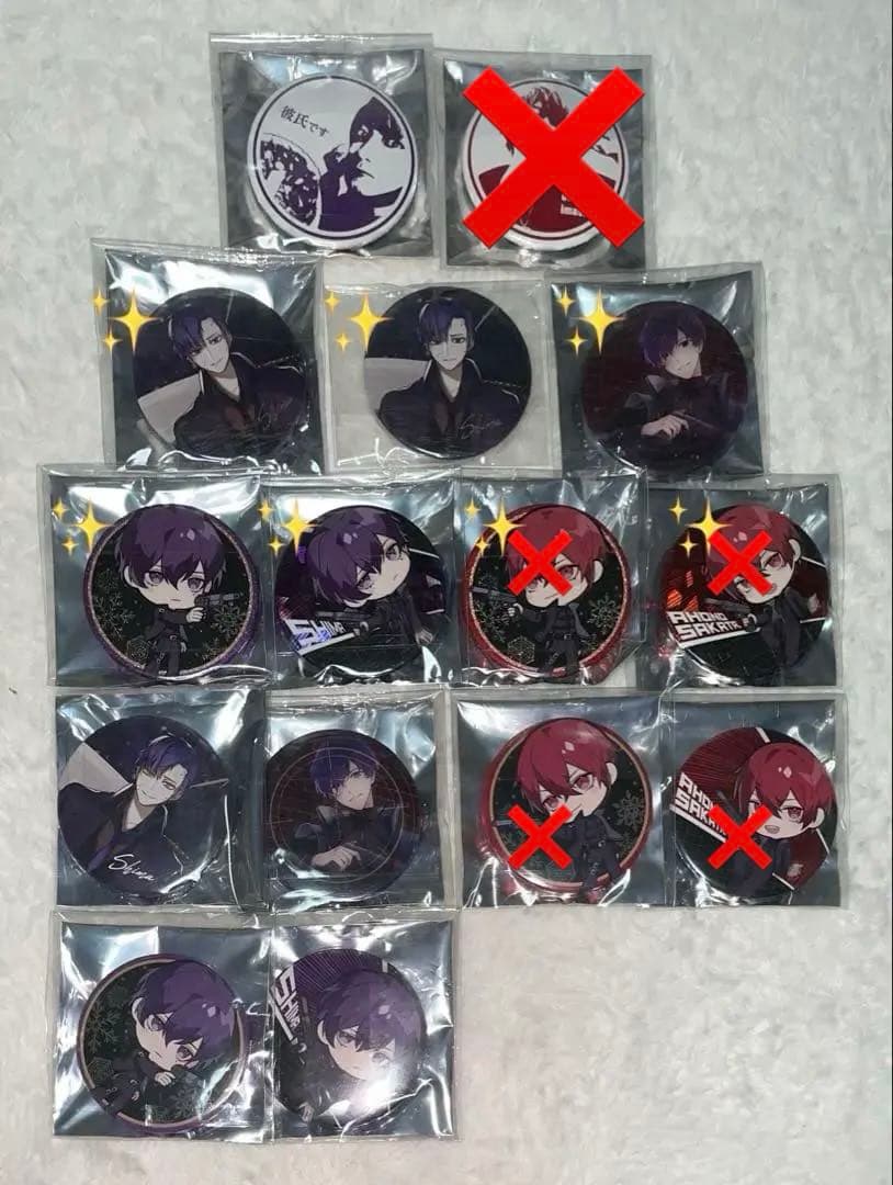 志麻 缶バッジセット - メルカリ