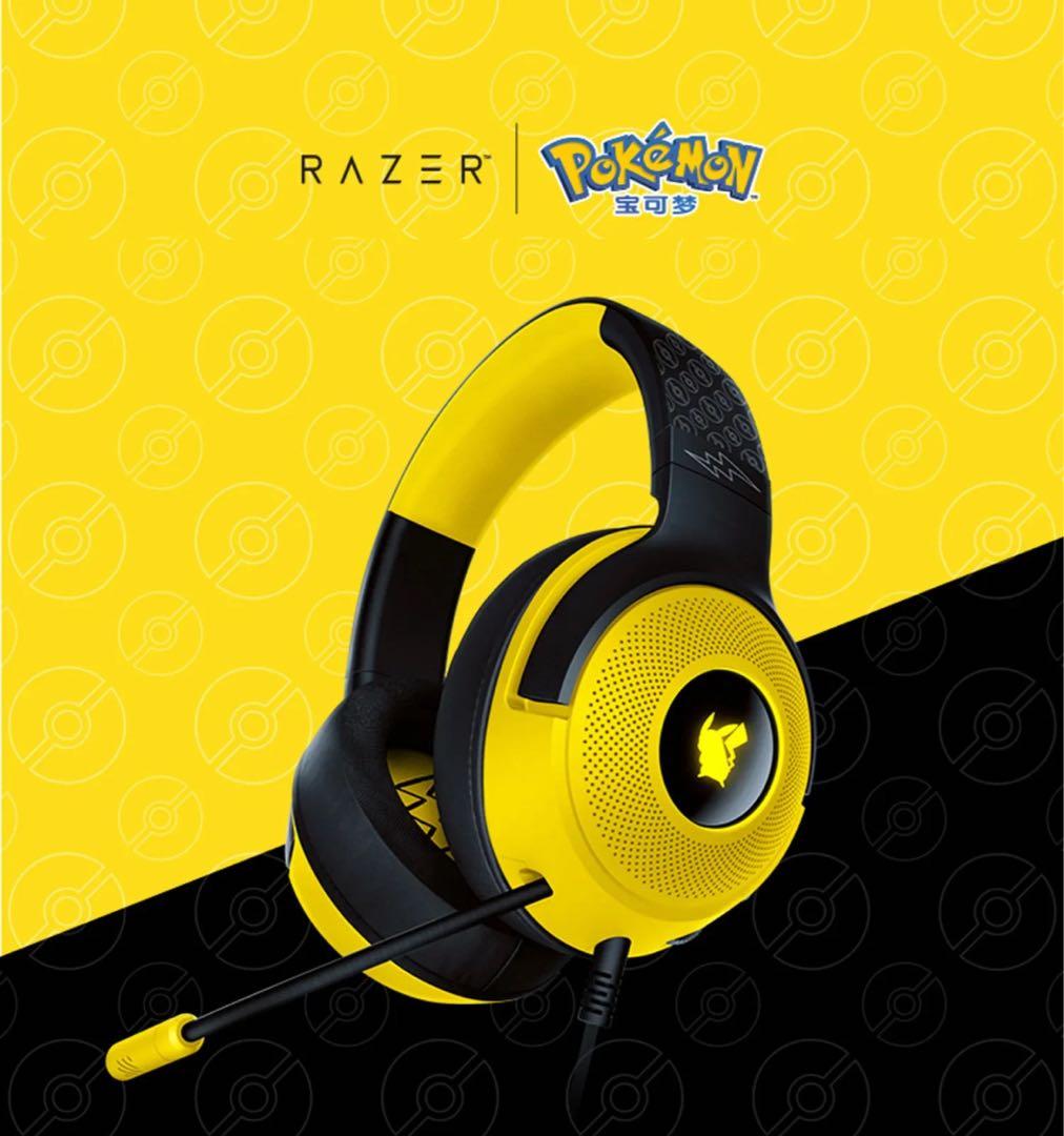 ポケットモンスターピカチュウエディション　ヘッドセット 本日発売】なりきり ゲーミングヘッドセット スタンダード for