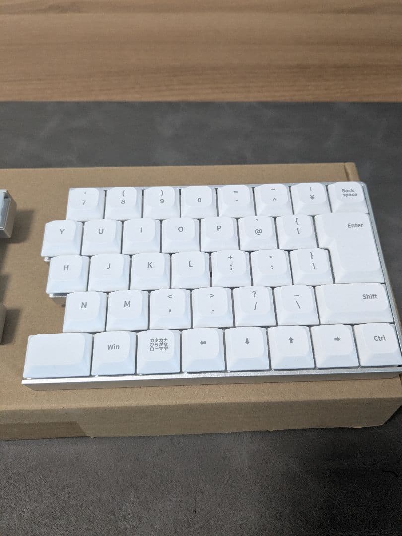 ライジュウ nisabi 分割キーボード JIS配列 - メルカリ
