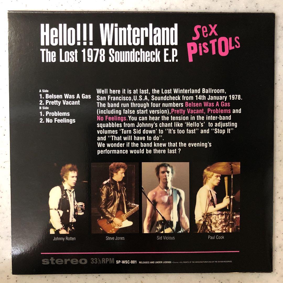 レア!!! 未発表最高音源 SEX PISTOLS SOUNDCHECK