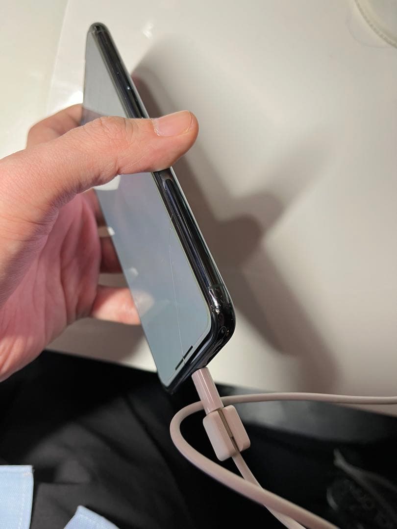 Iphone11 pro max 256G スマートフォン本体 画面にひびあり