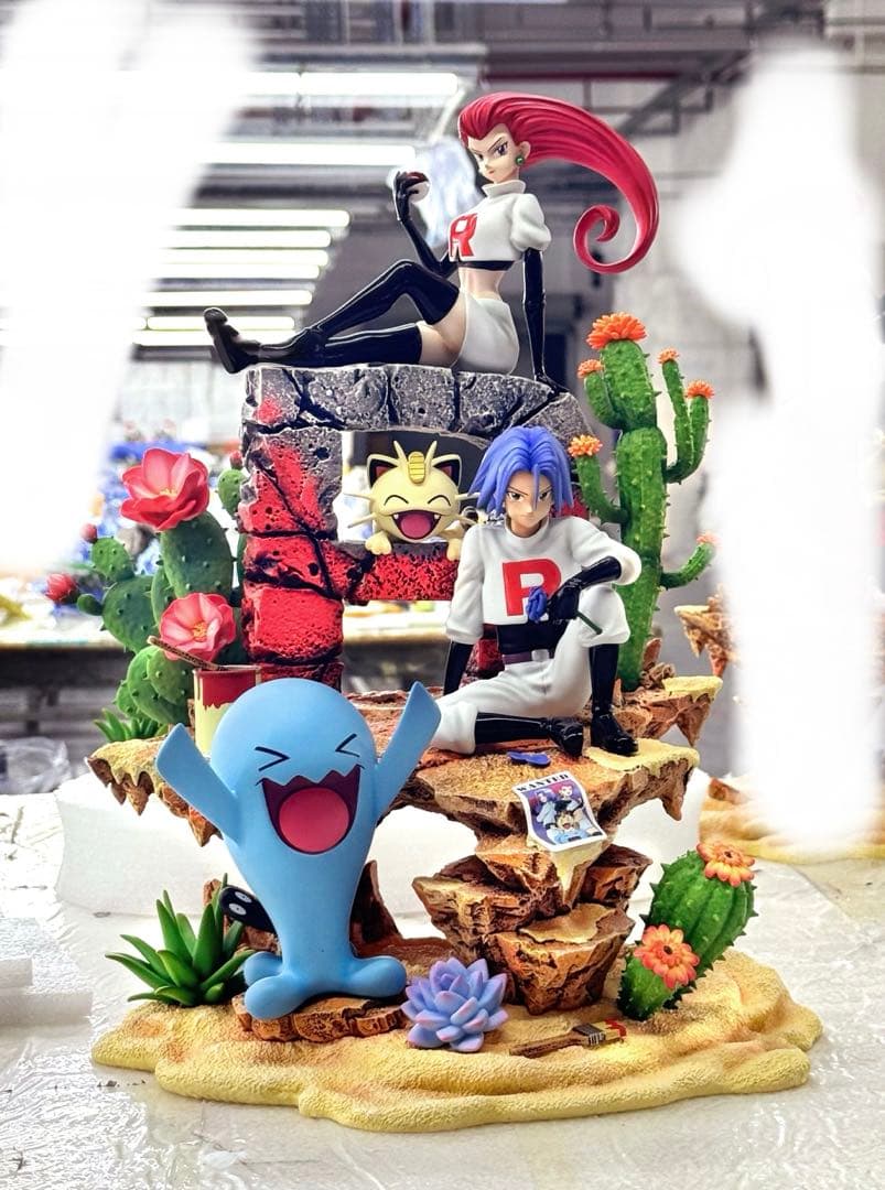 ポケモンガレージキット Team Rocket フィギュア EGG Studio - メルカリ