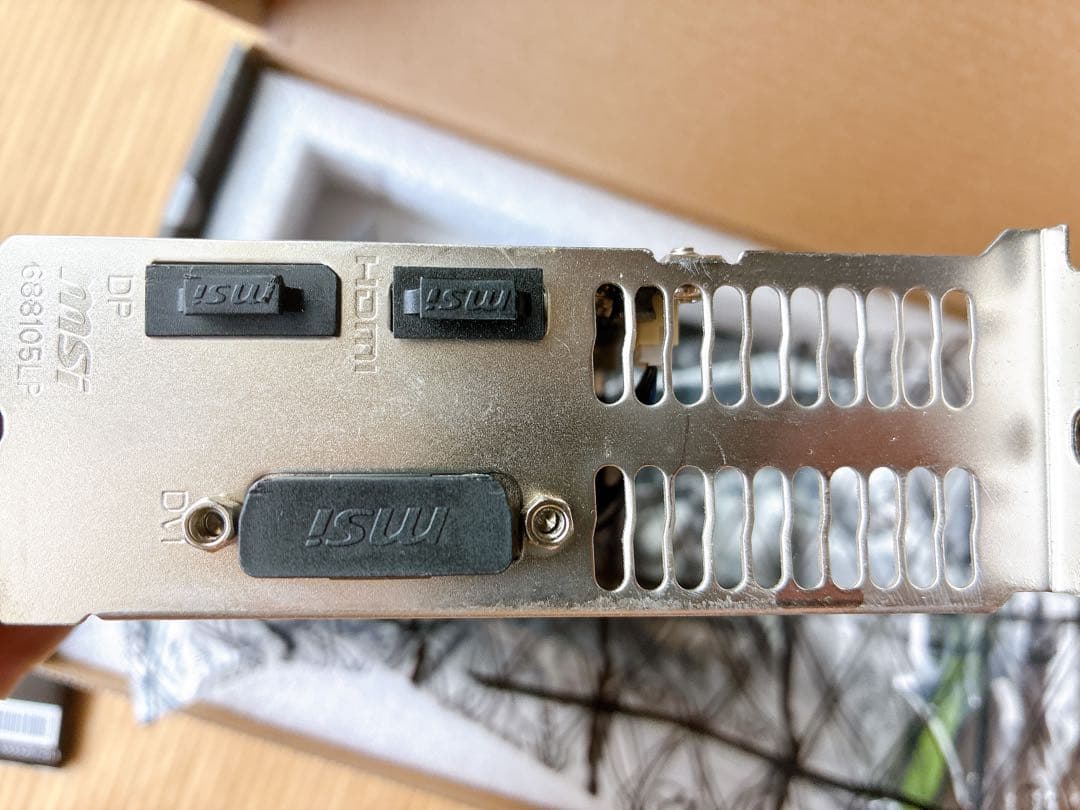 MSI GTX1050Ti 箱あり