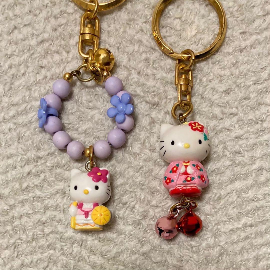 ハローキティ キーホルダー ご当地キティ 根付けストラップ 8個セット