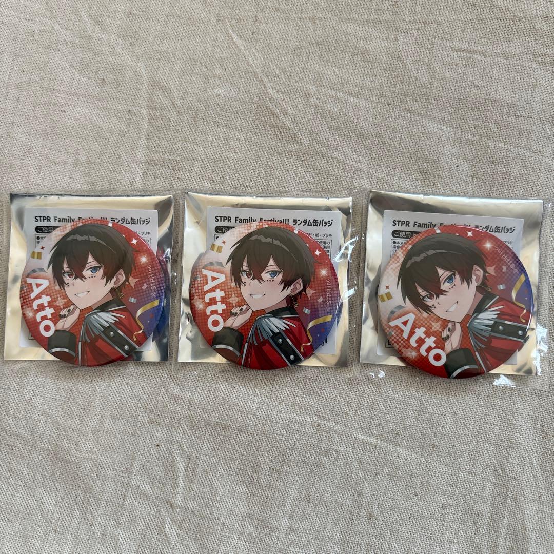 STPR Family Festival ランダム缶バッジ AMPTAK あっと - メルカリ