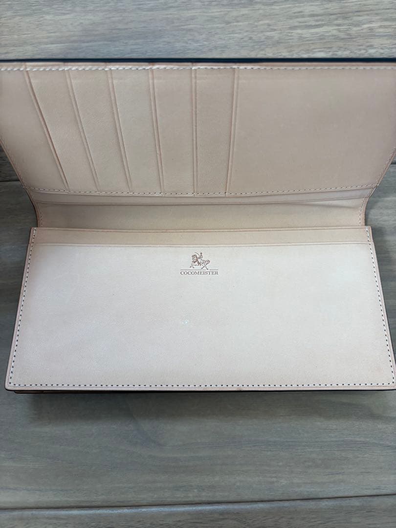 ココマイスター ブライドル・ブレンデルウォレット モスグリーン