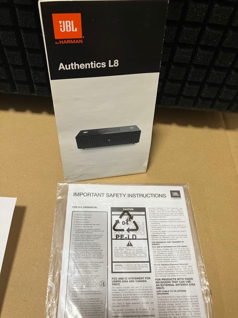 JBL Authentics L8 Bluetooth スピーカー