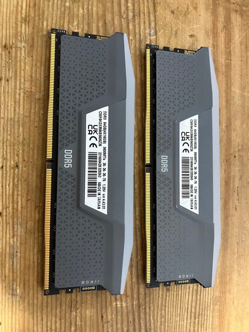 Corsair DDR5-5600 16GB×2枚 32GB