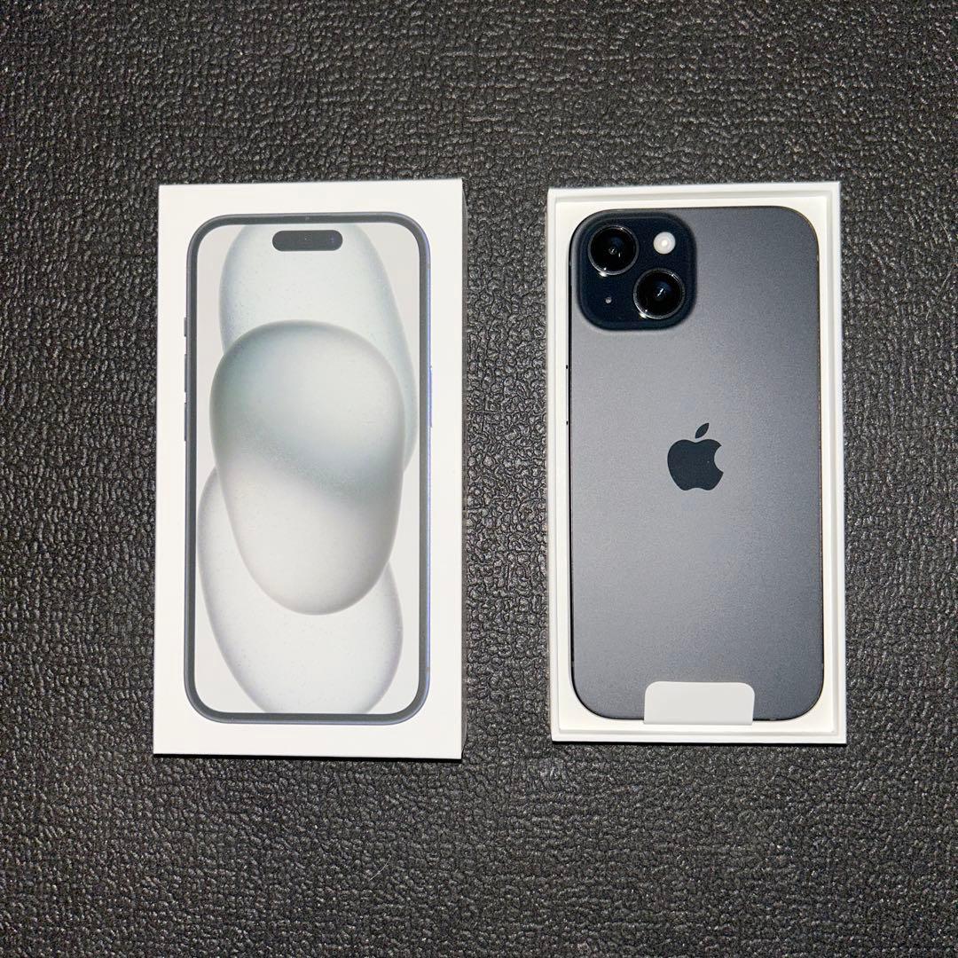 新品未使用iphone15 128GB ブラック
