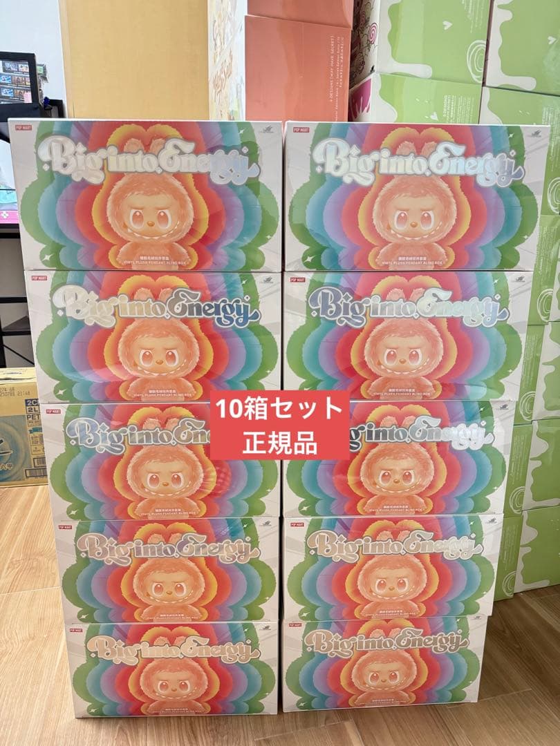 THE MONSTERS Big into Energy シリーズ 10箱セット THE MONSTERS Big into Energy Series-Vinyl Plush Pendant Blind Box