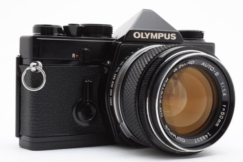 OLYMPUS OM-1ブラック G.ZUIKO 50mm f/1.4（整備品）