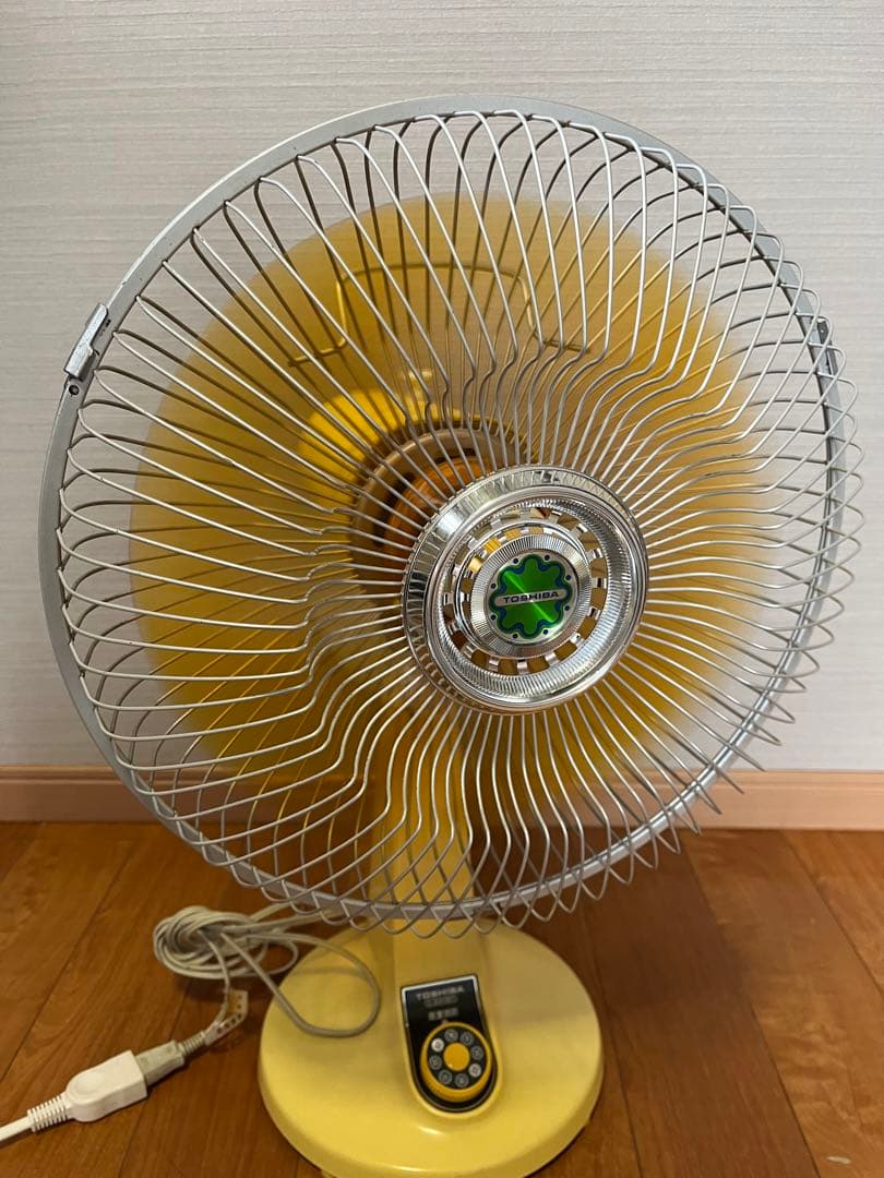 昭和レトロ TOSHIBA 扇風機 東芝 レトロポップ 1978年製 完動品