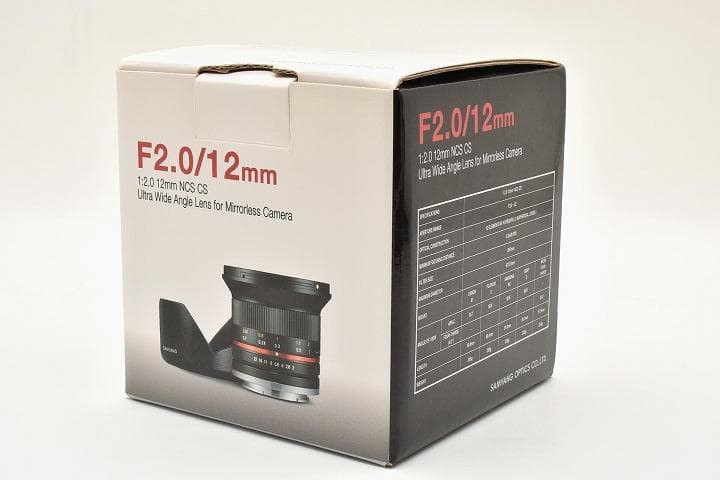 15267E ★新品★ SAMYANG MF 12mm F2.0 NCS CS