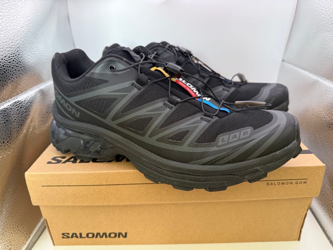 SALOMON XT-6 ブラック 27cm 箱付き - メルカリ