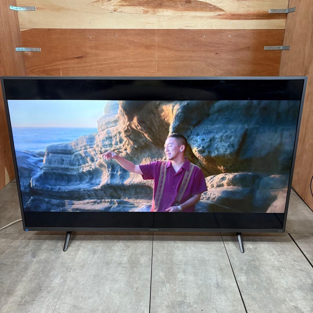 一都三県限定　配送無料　4K液晶テレビ　FUNAI 2022年製　50インチ