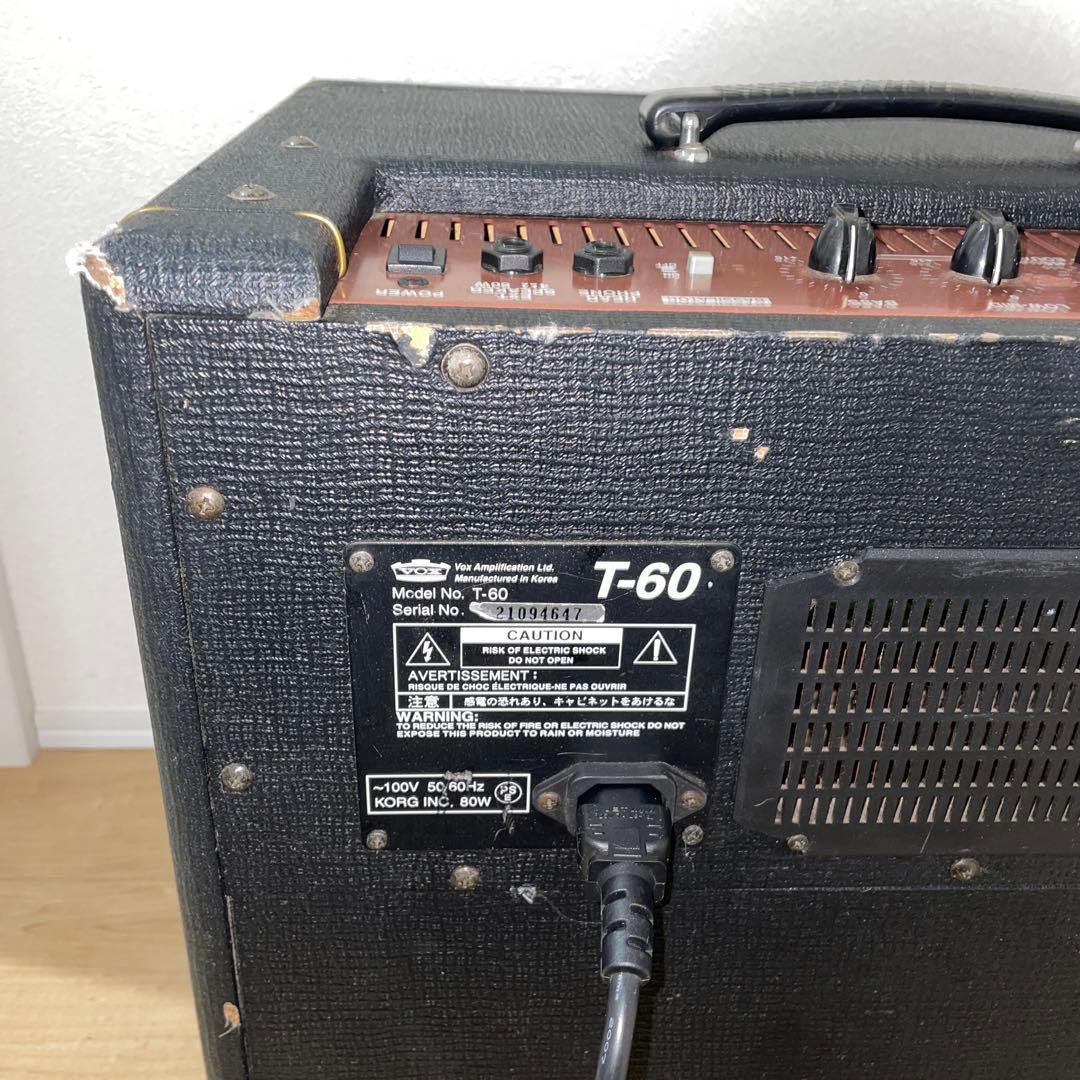 動作品 希少品！！ベースアンプ VOX / T-60 いい音です - メルカリ