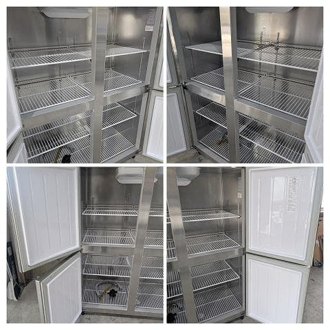 直接引き取り限定 2019年製 大和冷機 縦型冷蔵庫 421YCD-EC 愛知