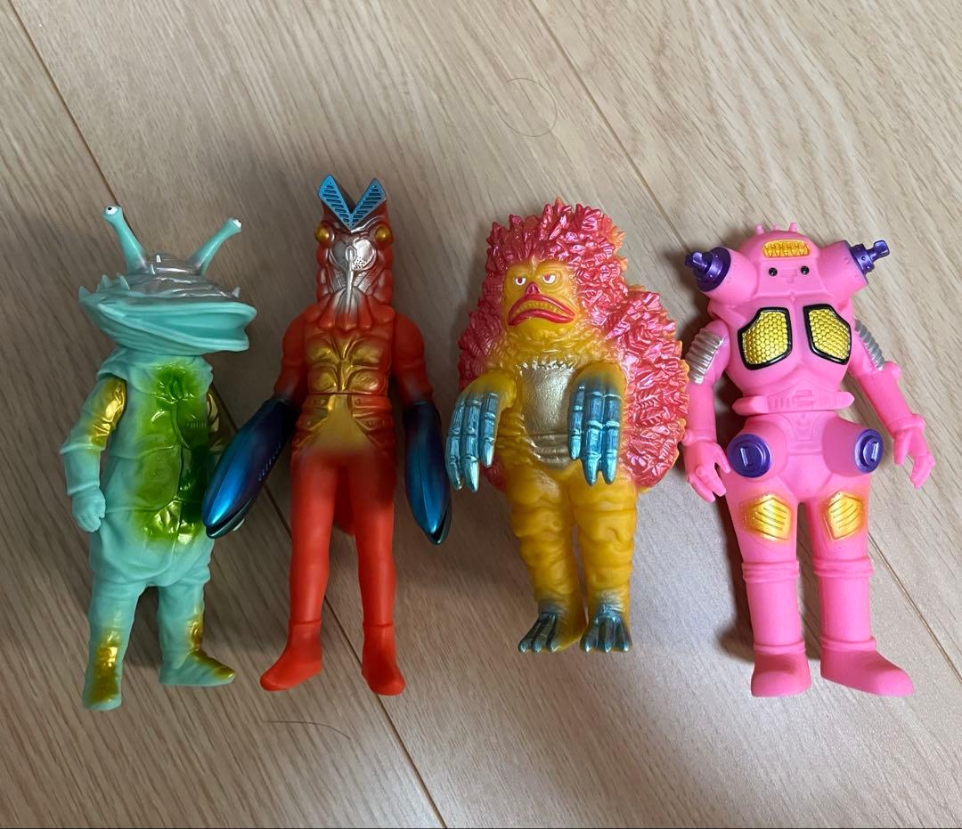 PPIH ドンキ限定 KAIJU COLORS 4体セット　ソフビ PPIH ドンキ グループ限定 KAIJU COLORS コンプリート ソフビ｜Yahoo