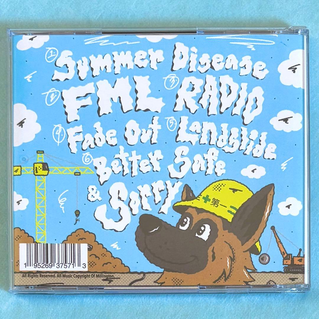 MILLINGTON CD4枚セット ステッカー付 ミリントン